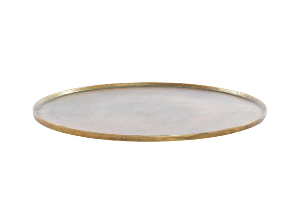 Schaal MAES - Ø50x1.5cm - Brons