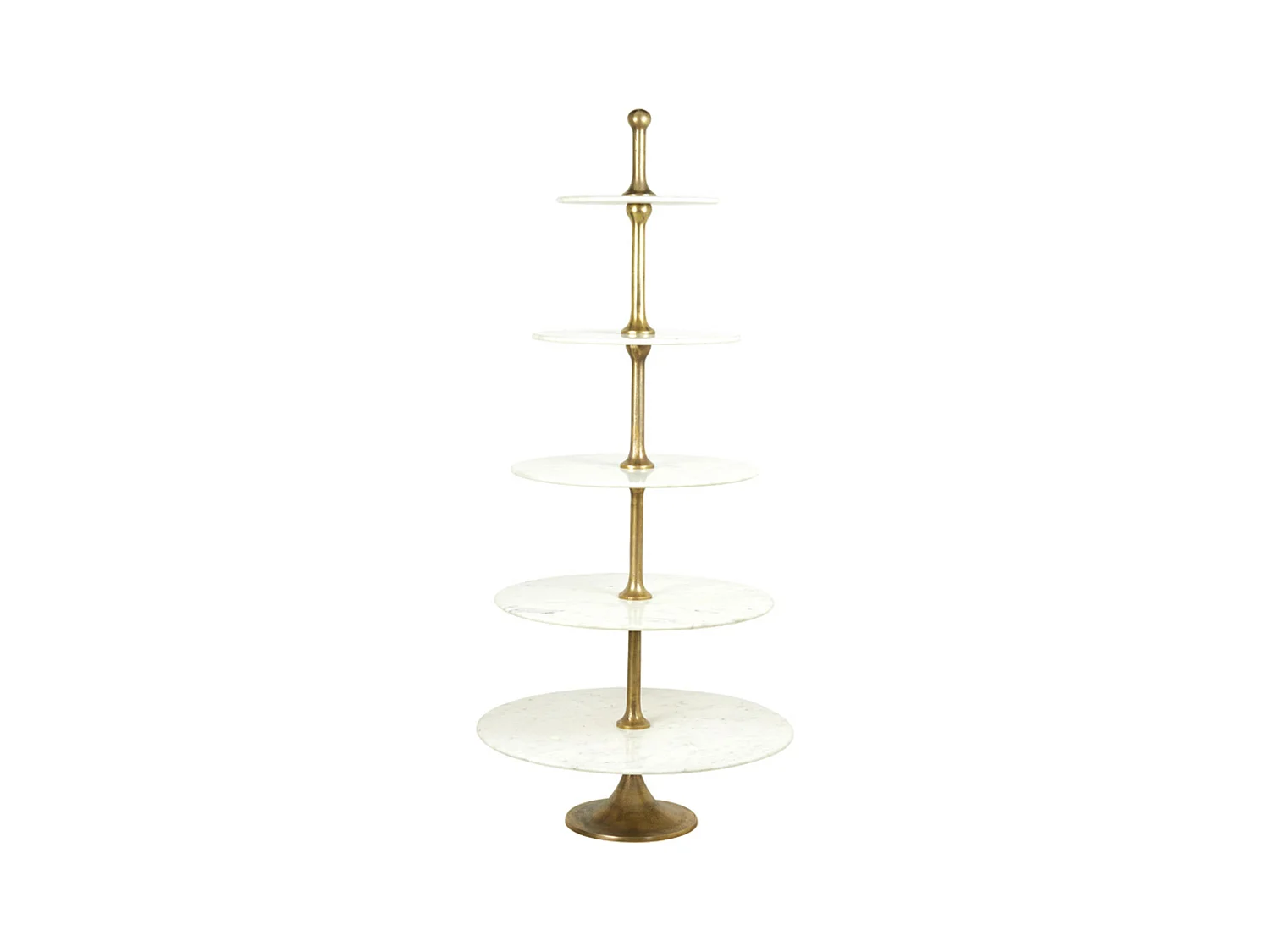 Etagere VERMENTINO - Ø79x175cm - Wit