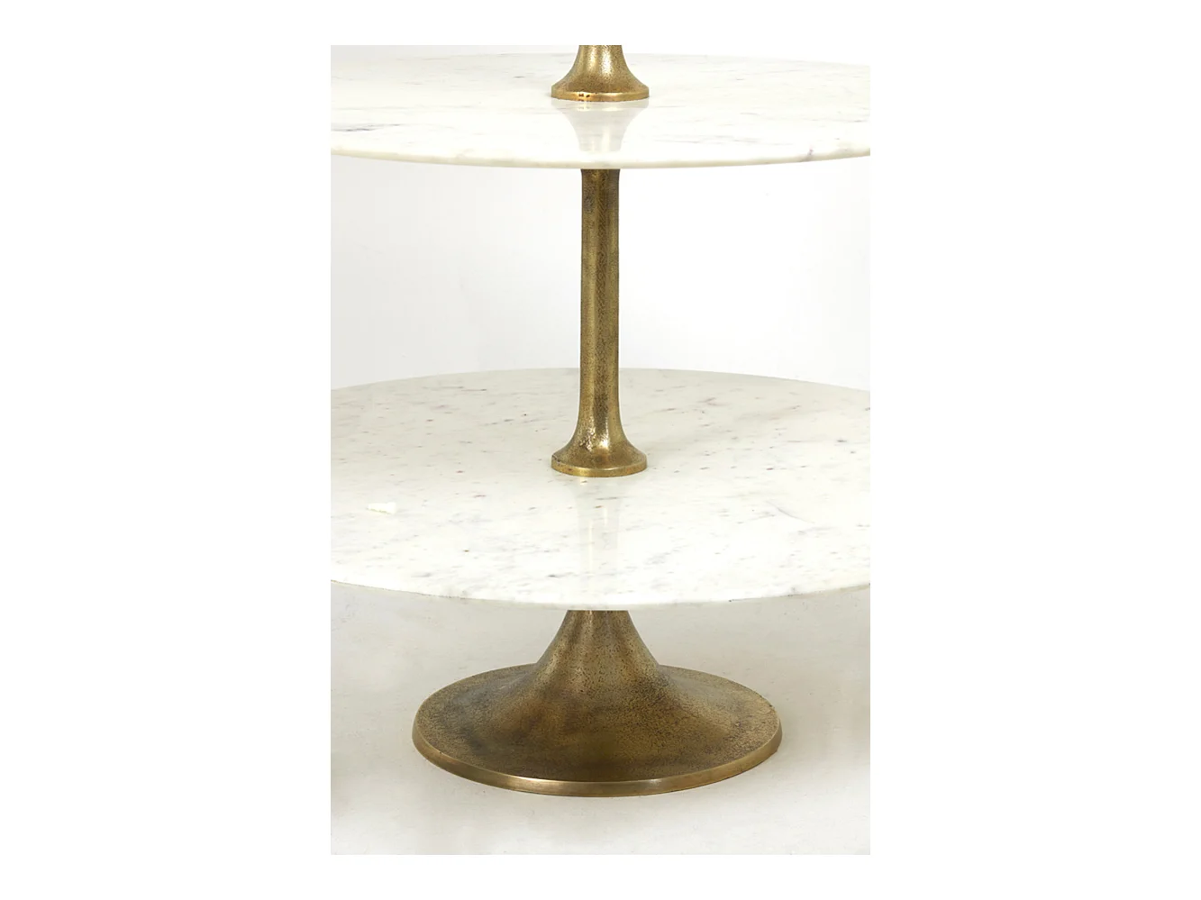 Etagere VERMENTINO - Ø79x175cm - Weiß