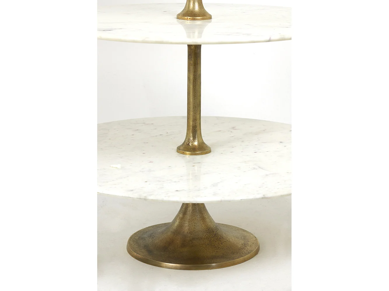 Etagere VERMENTINO - Ø79x175cm - Weiß