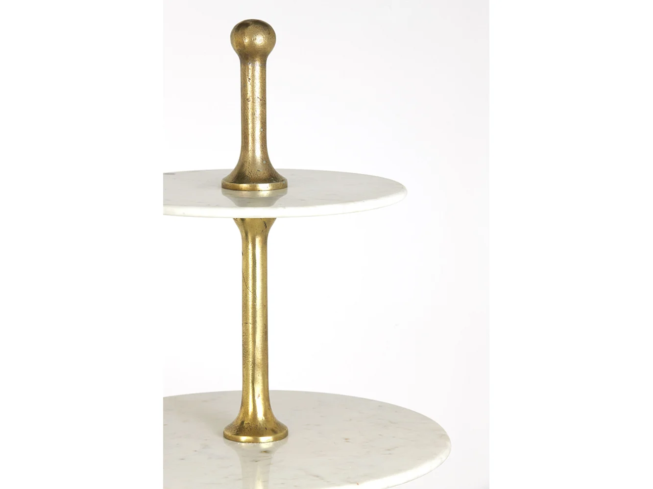 Etagere VERMENTINO - Ø79x175cm - Weiß