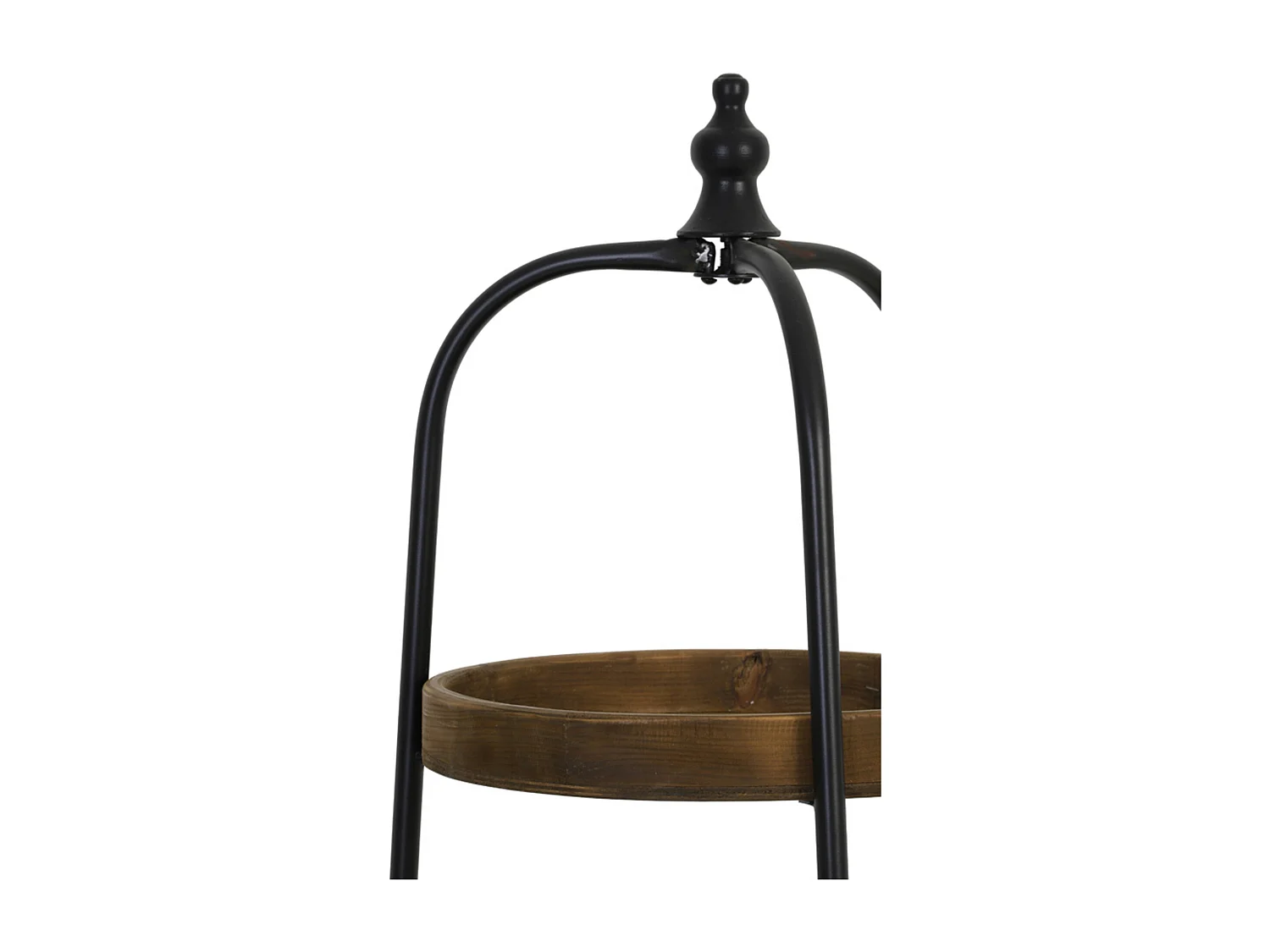 Etagere KARSON - Ø48x167cm - Marron