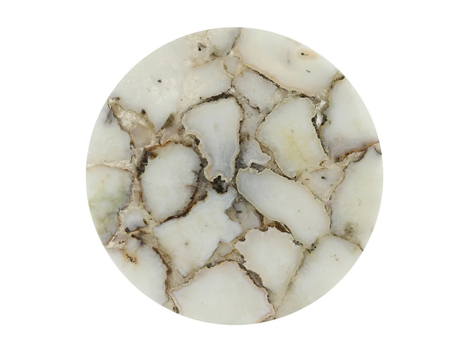 Waage LAYO - Ø33x13cm - Weiß