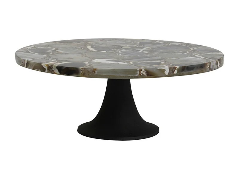 Waage LAYO - Ø40x15cm - Schwarz