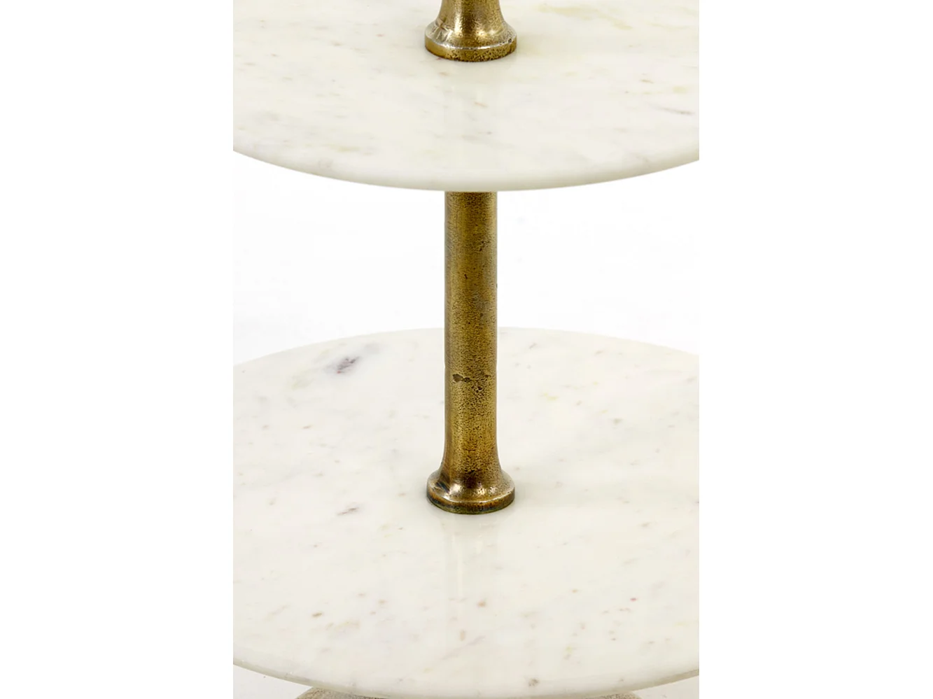 Etagere VERMENTINO - Ø51x100cm - Wit