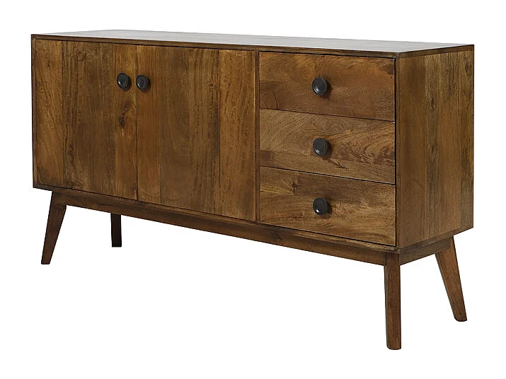 Kast ESPITA - 152x40x80cm - Bruin