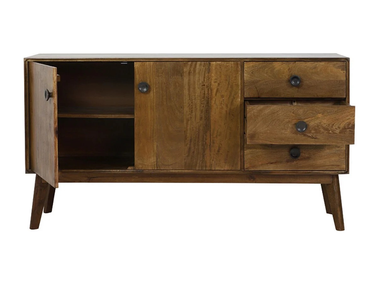 Kast ESPITA - 152x40x80cm - Bruin