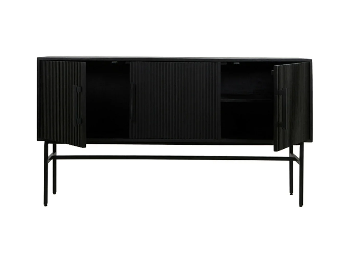 Armoire ABAGE - 150x40x80cm - Noir