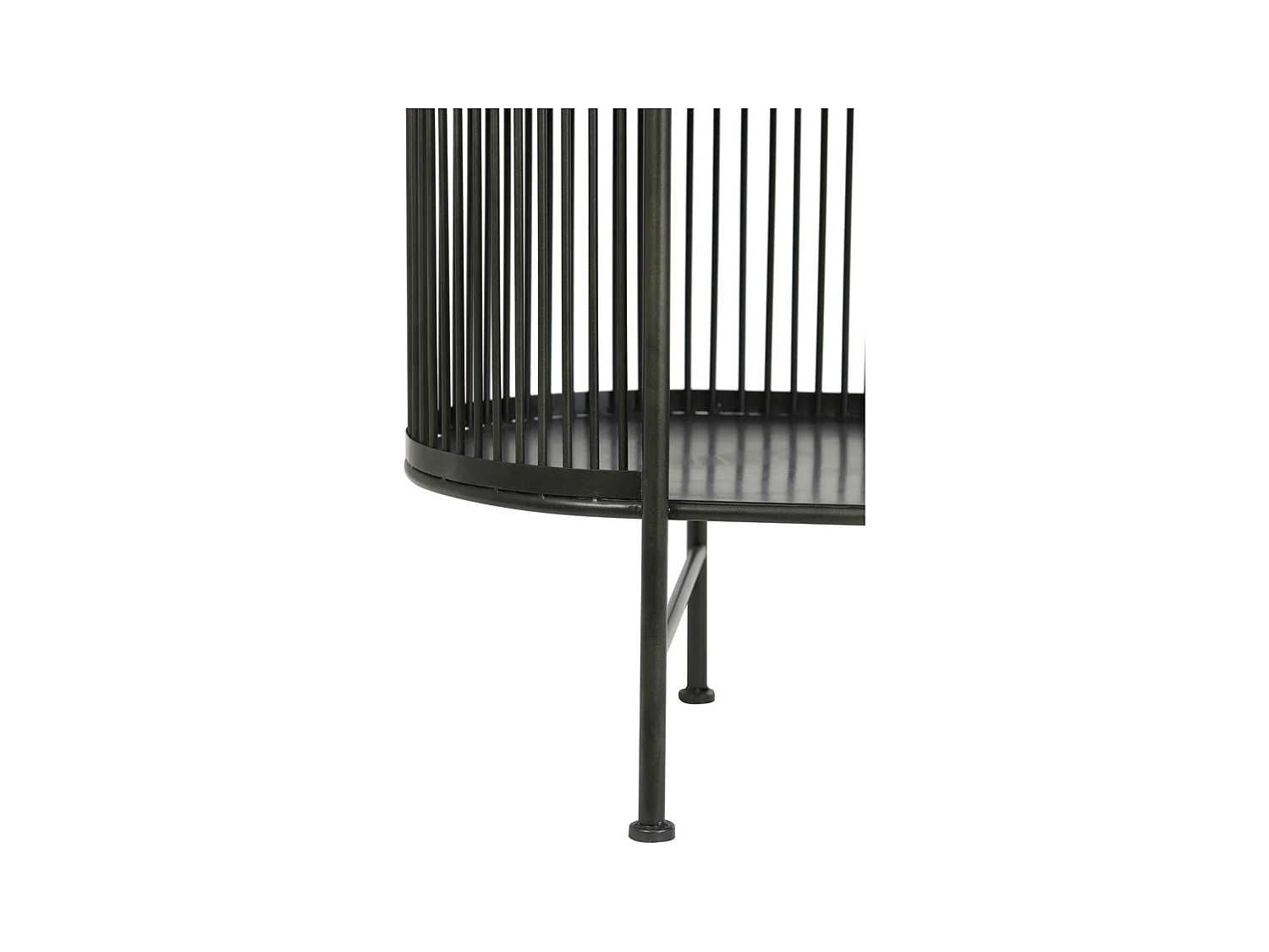 Kast YINTHE - 149x40x80cm - Zwart