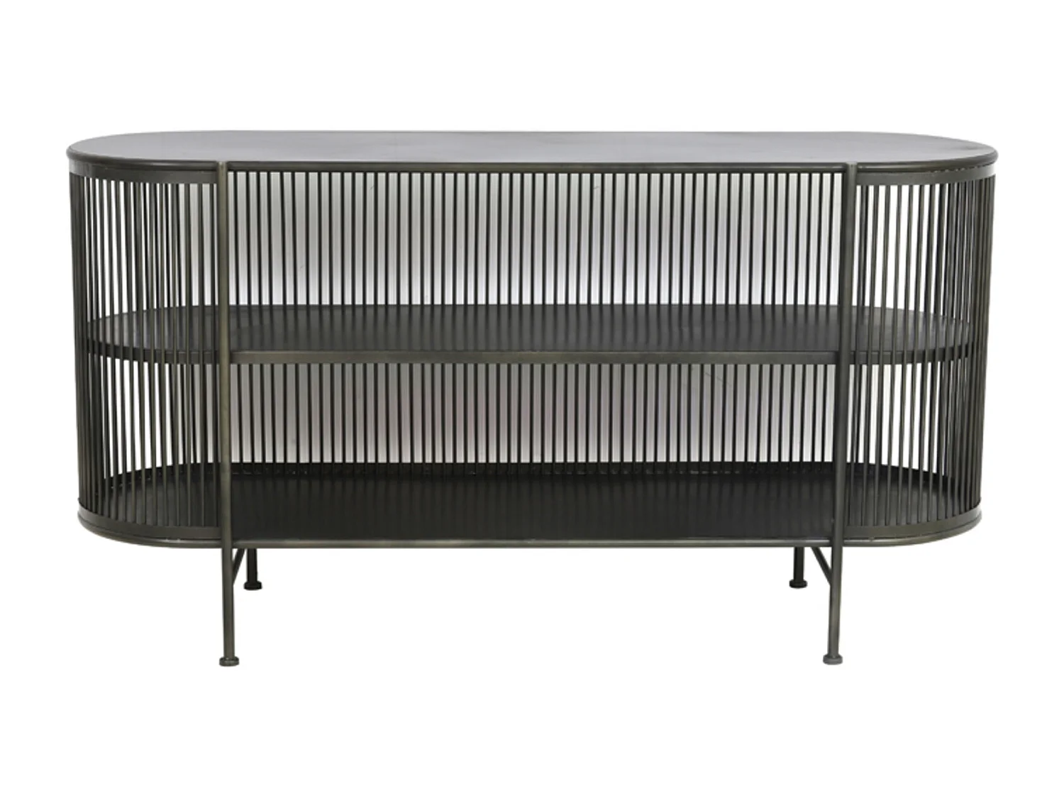 Schrank YINTHE - 149x40x80cm - Schwarz