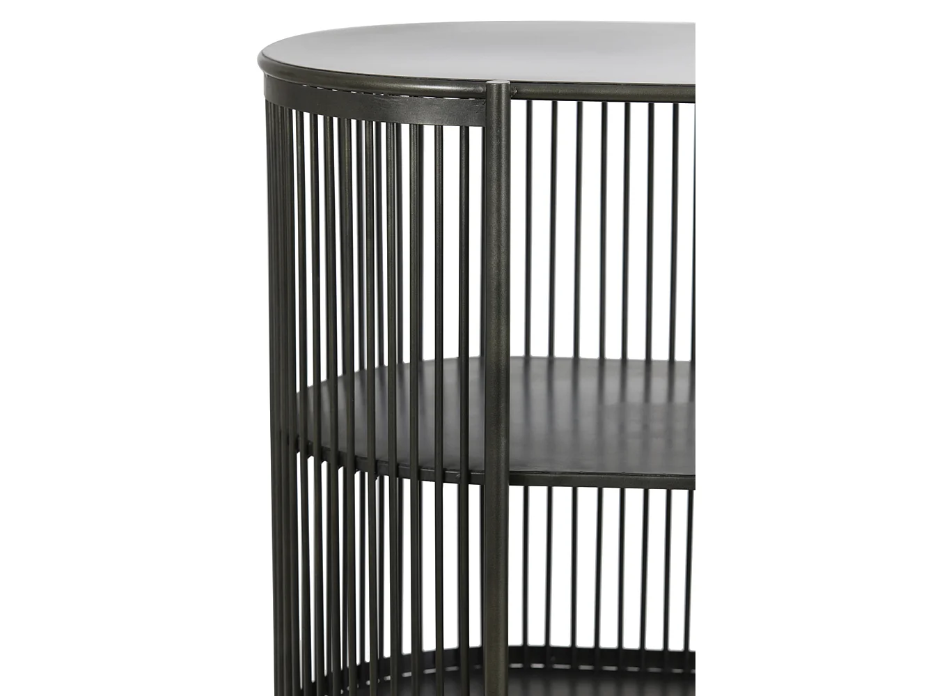 Schrank YINTHE - 149x40x80cm - Schwarz