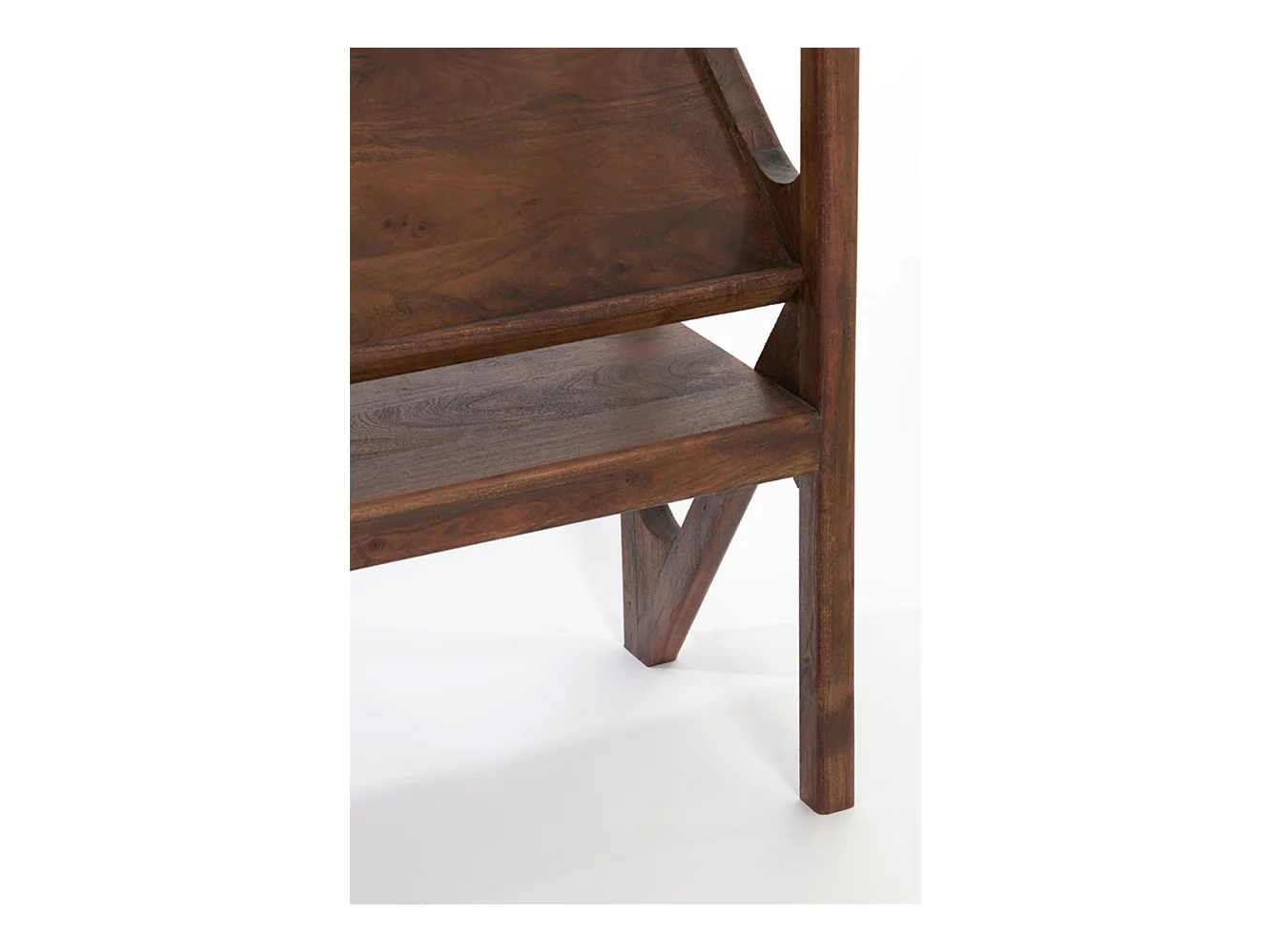 Bijzettafel YUKI - 119x41x80cm - Bruin