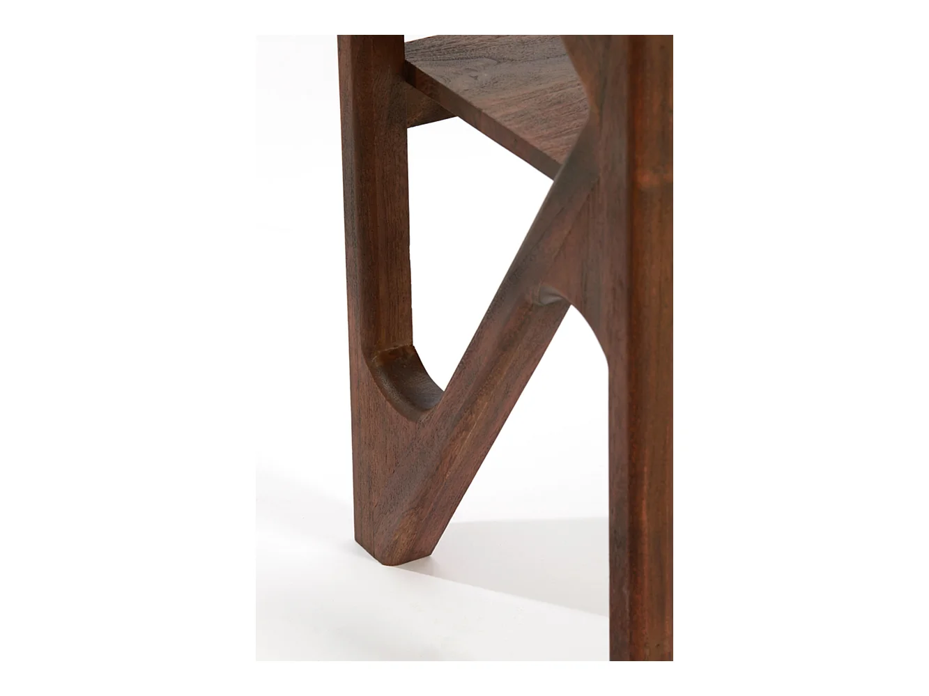 Bijzettafel YUKI - 119x41x80cm - Bruin