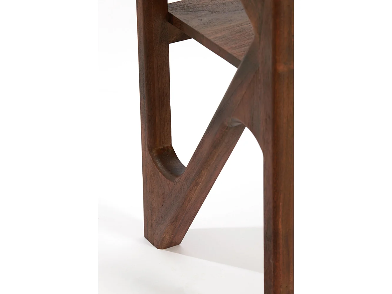 Table d'appoint YUKI - 119x41x80cm - Marron