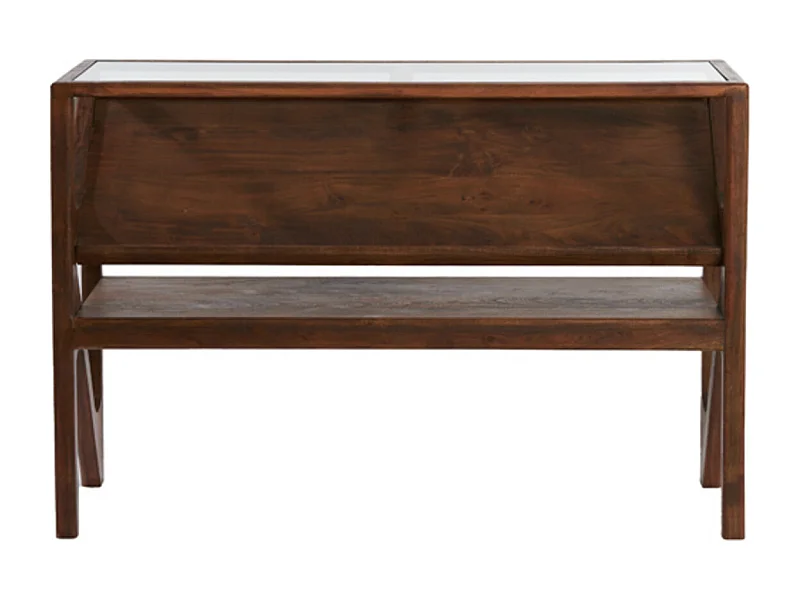 Table d'appoint YUKI - 119x41x80cm - Marron