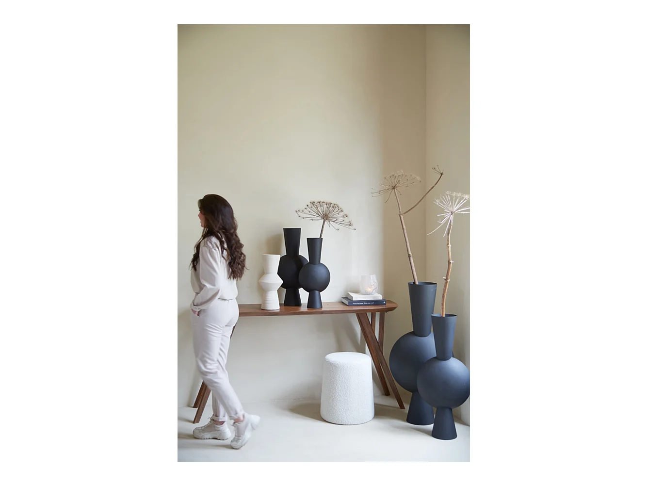 Side QUENZA - 160x44x82cm - Bruin