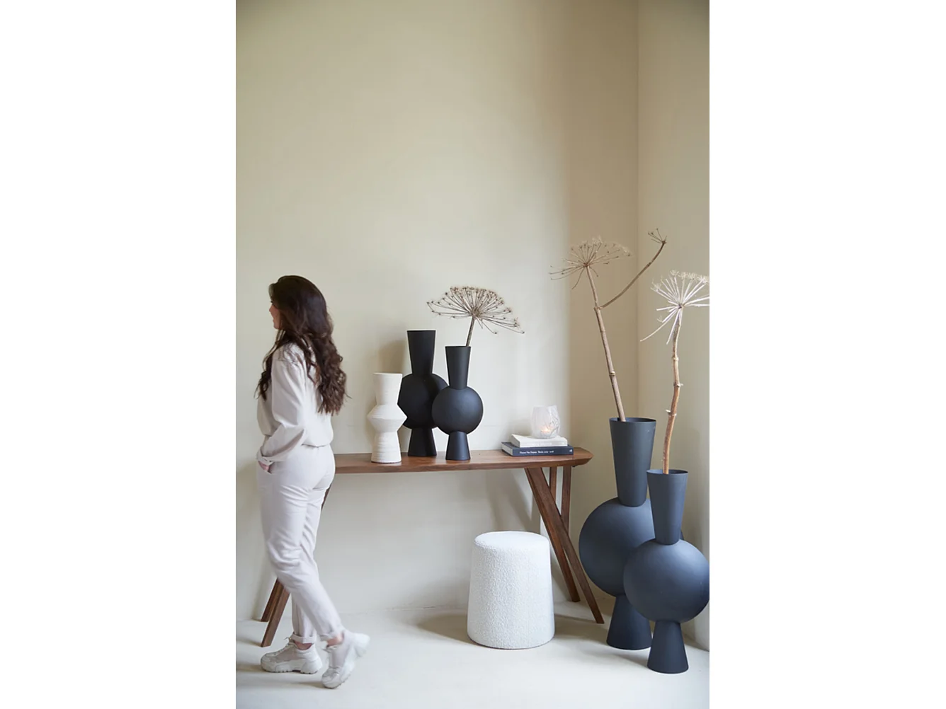 Côté QUENZA - 160x44x82cm - Marron