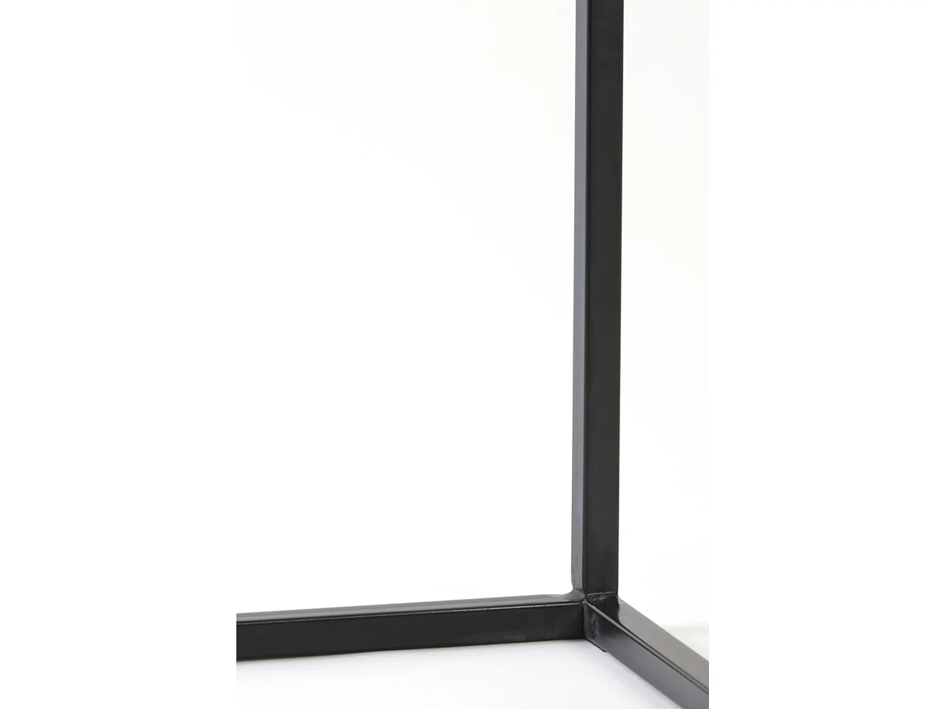 Side BRYSON - 120x40x82cm - Noir - Lot de 2