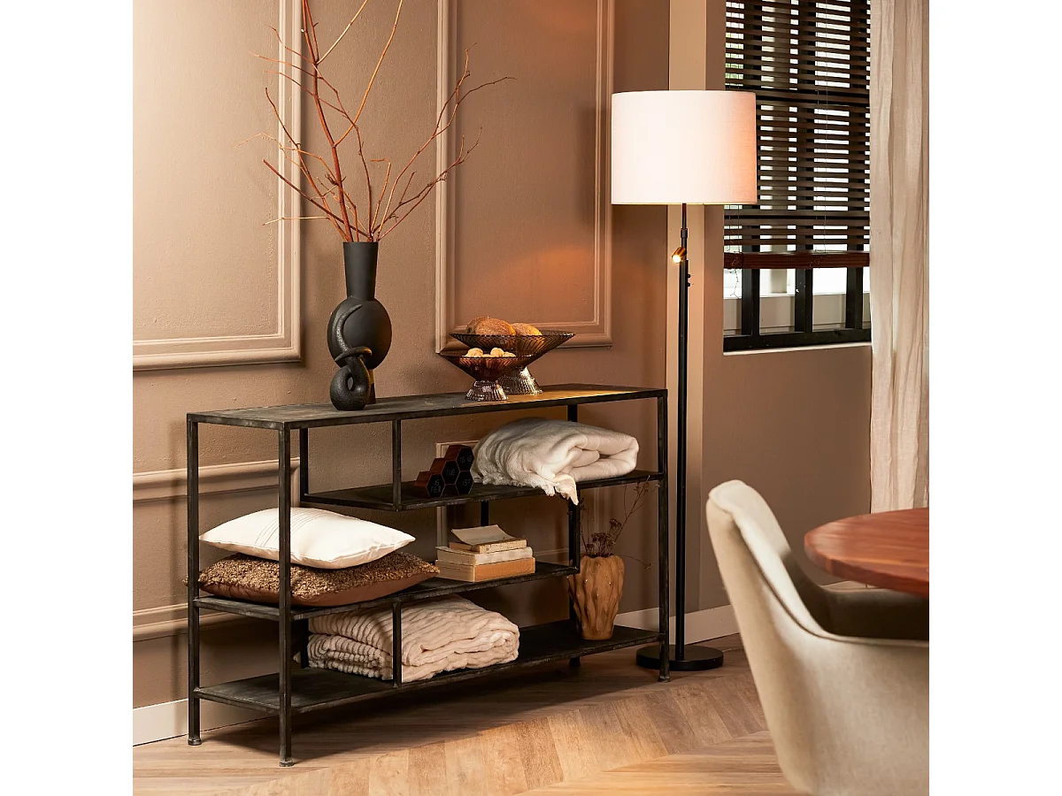 Côté YLAYA - 140x35x80,5cm - Noir