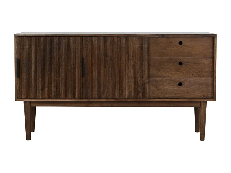 Schrank BITIKA - 150x40x80cm - Braun