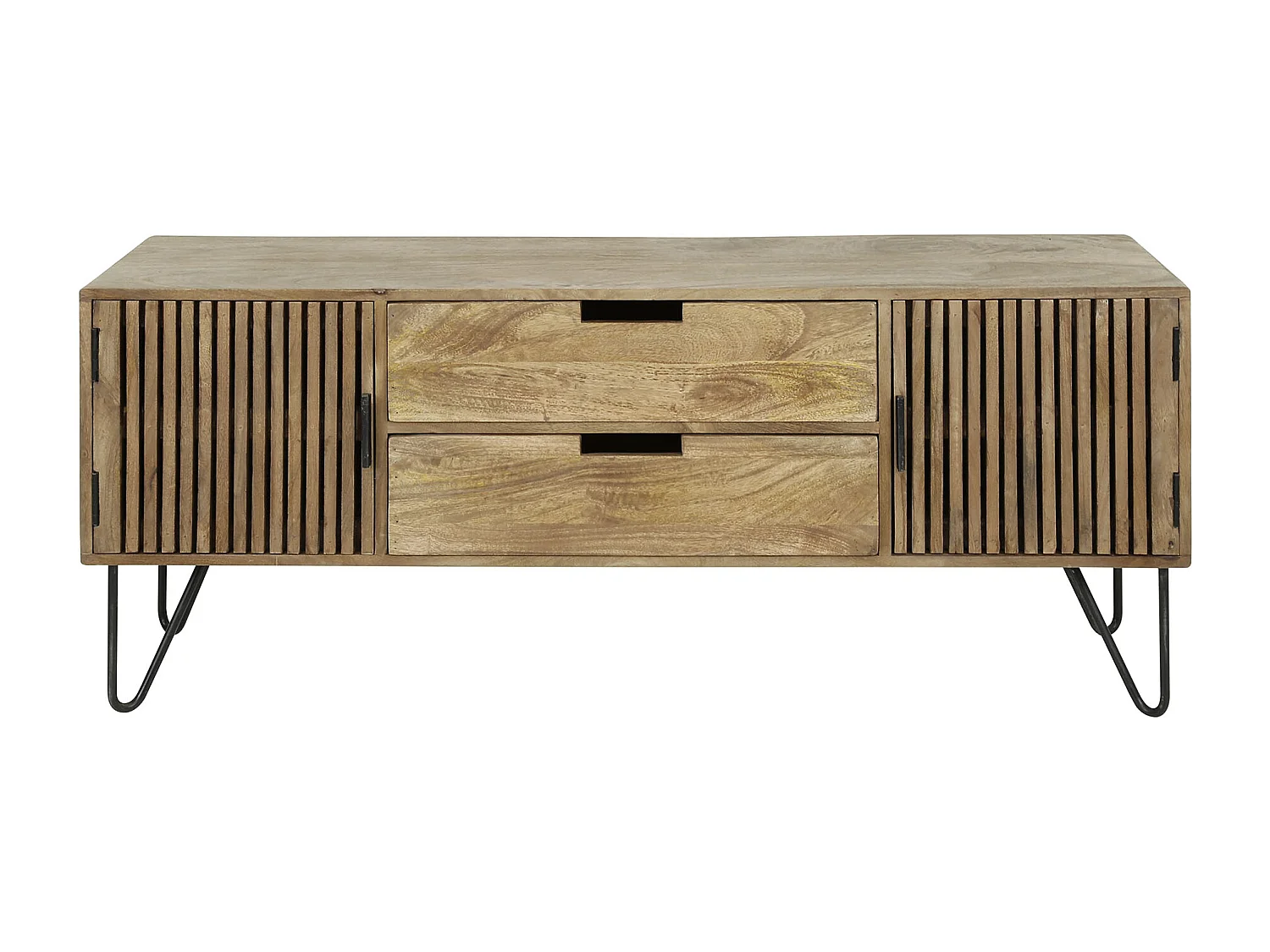 TV-meubel Tweak - Massief Mangohout - TV-kast - 135x35x55
