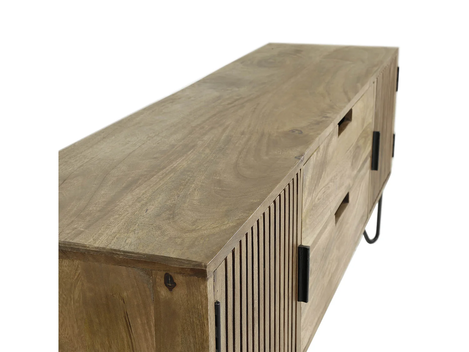 TV-meubel Tweak - Massief Mangohout - TV-kast - 135x35x55