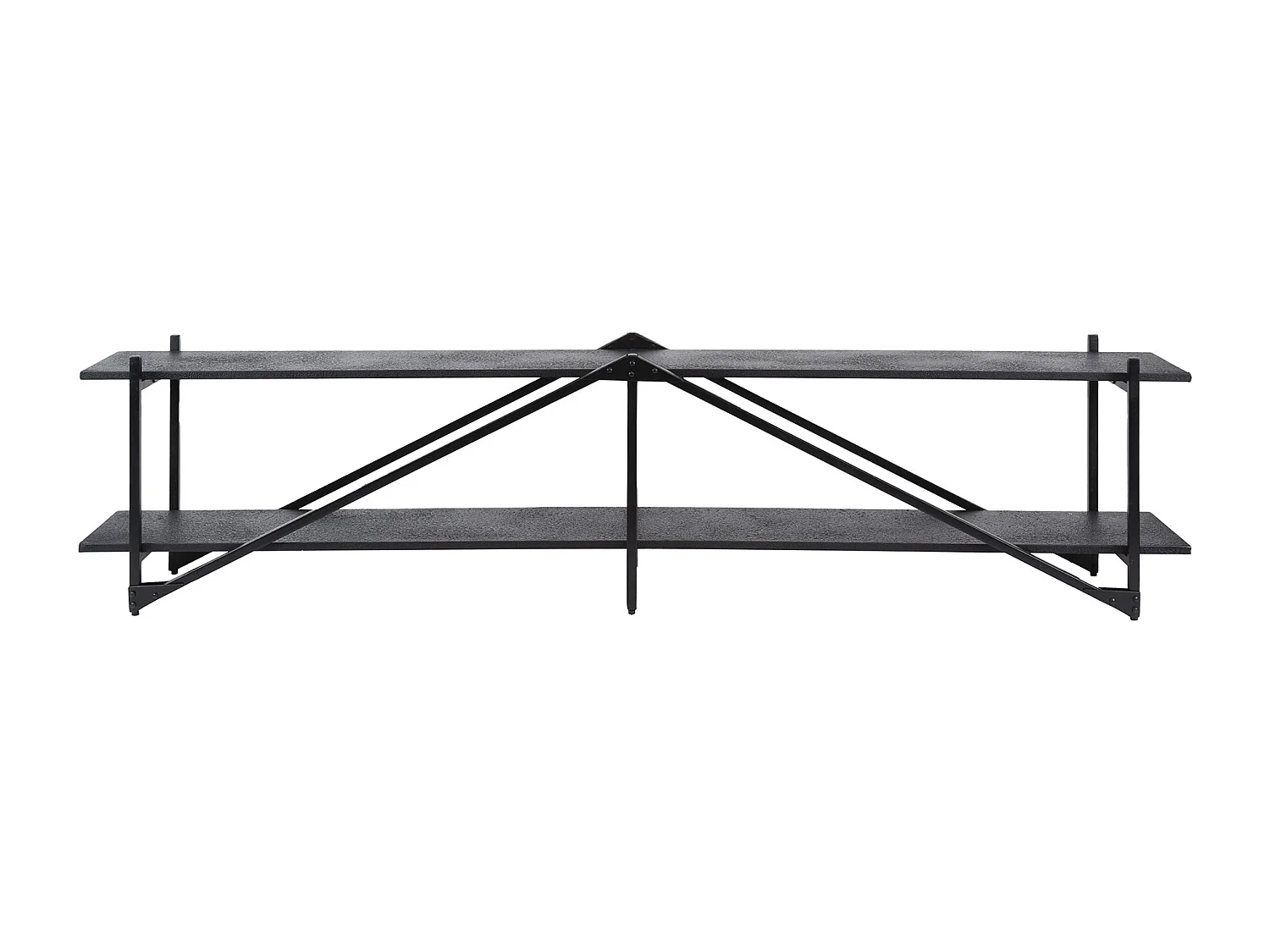 TV-meubel 220cm XL Piega - Grijs