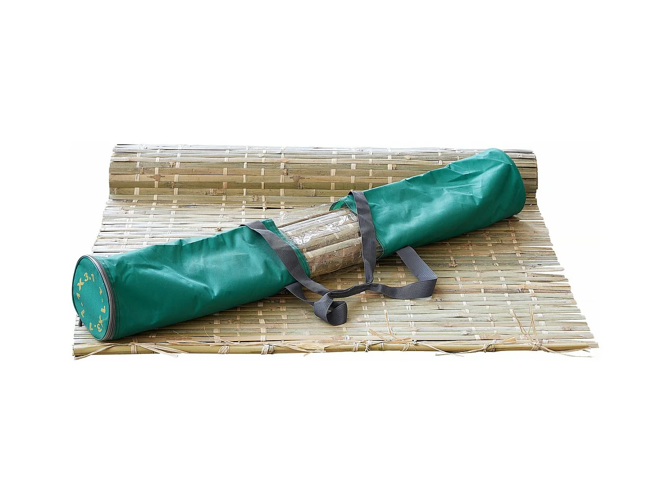 Rouleau de bambou 110 x 310 cm avec fil de coton "Haya"