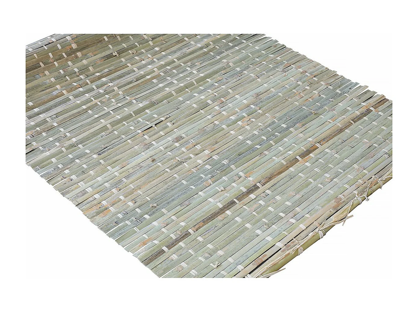 Rolo de bambu 110 x 310 cm com fio de algodão "Haya" Skah HAYA - 1,1 x 3,1 m para Sucot tradicionais