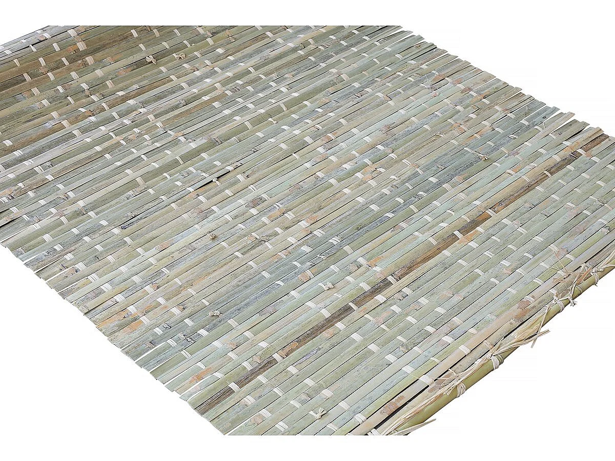 Natuurlijke bamboe rol 110x310 cm met katoenen draad "Haya" Skah HAYA - 1.1x3.1 m