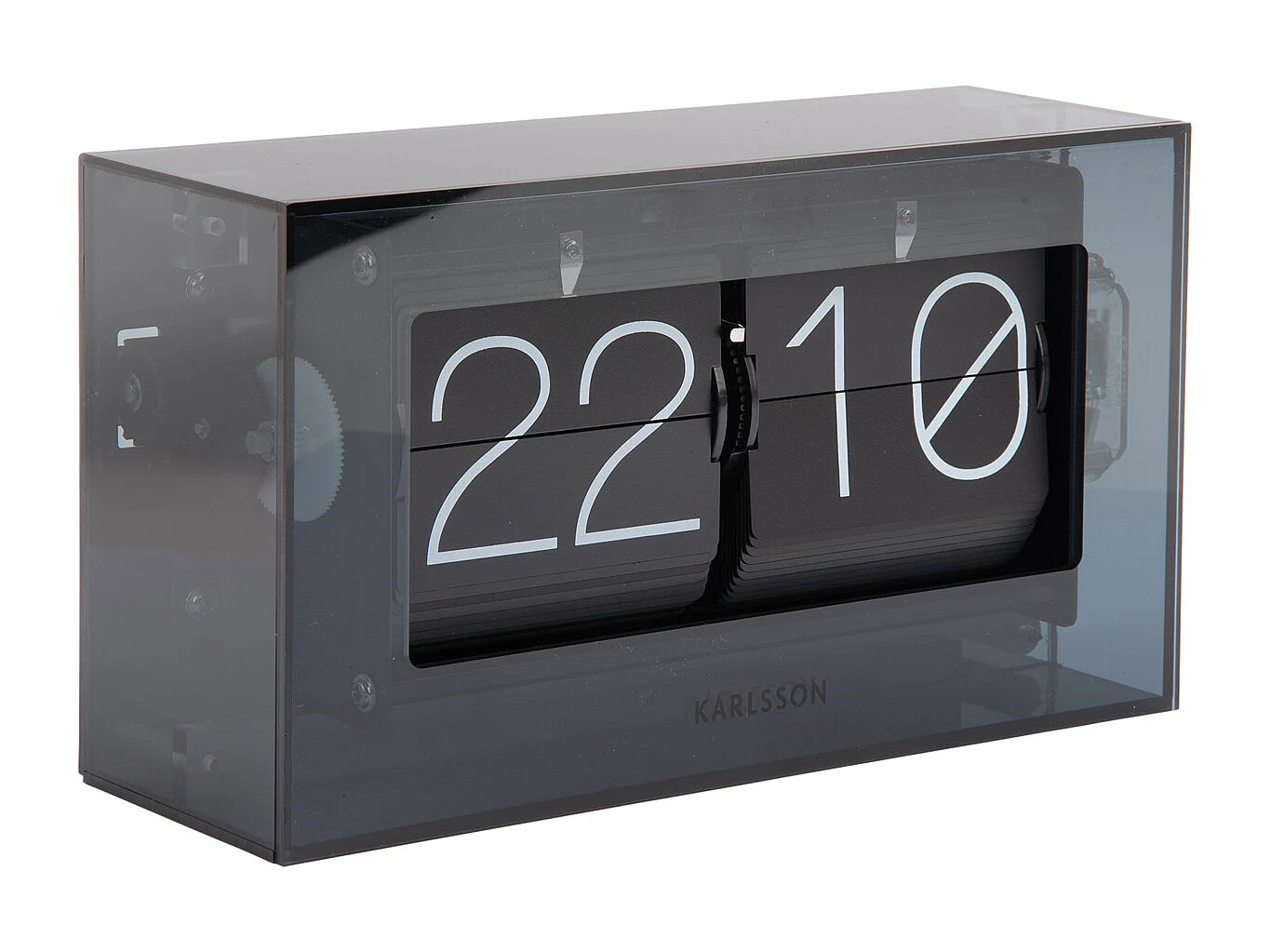 Reloj de mesa plegable en caja - Negro