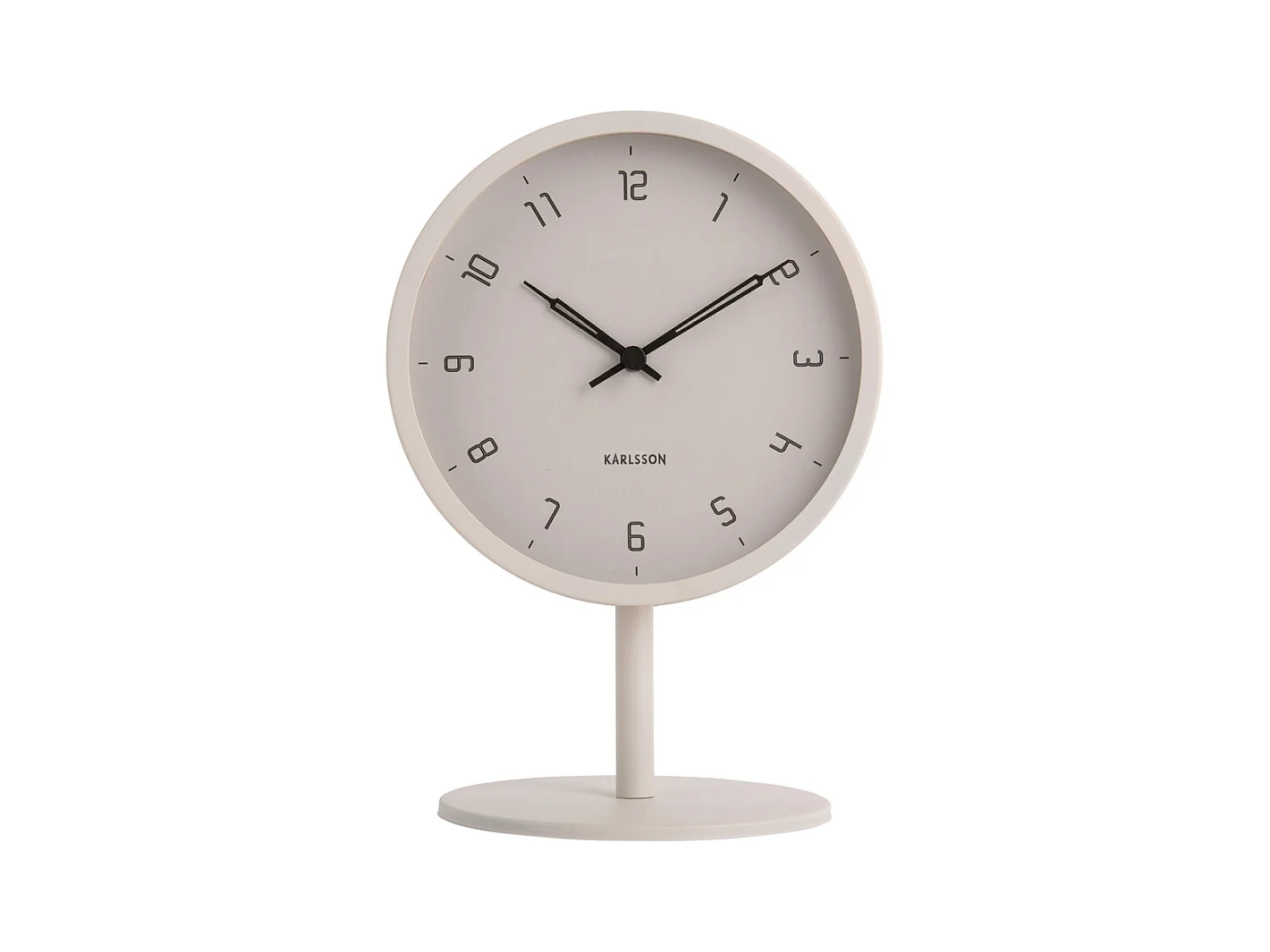 Horloge de table Stark - Gris chaud