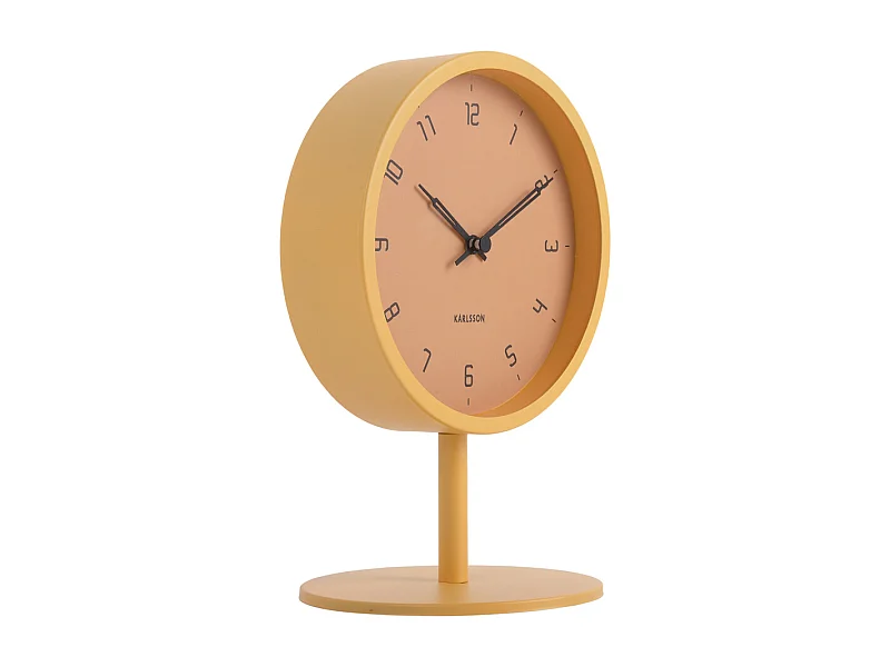 Horloge de table Stark - Jaune miel