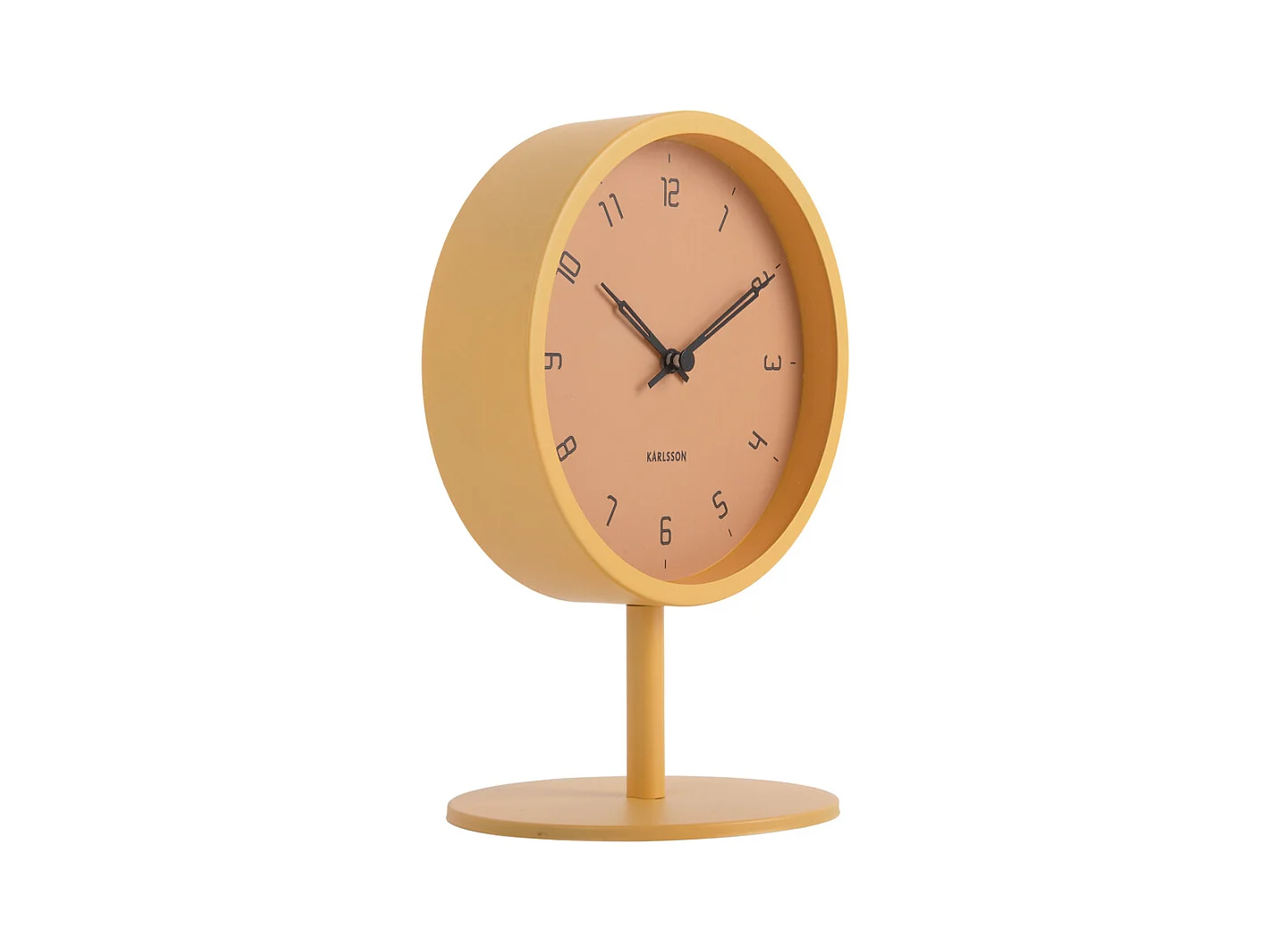 Horloge de table Stark - Jaune miel