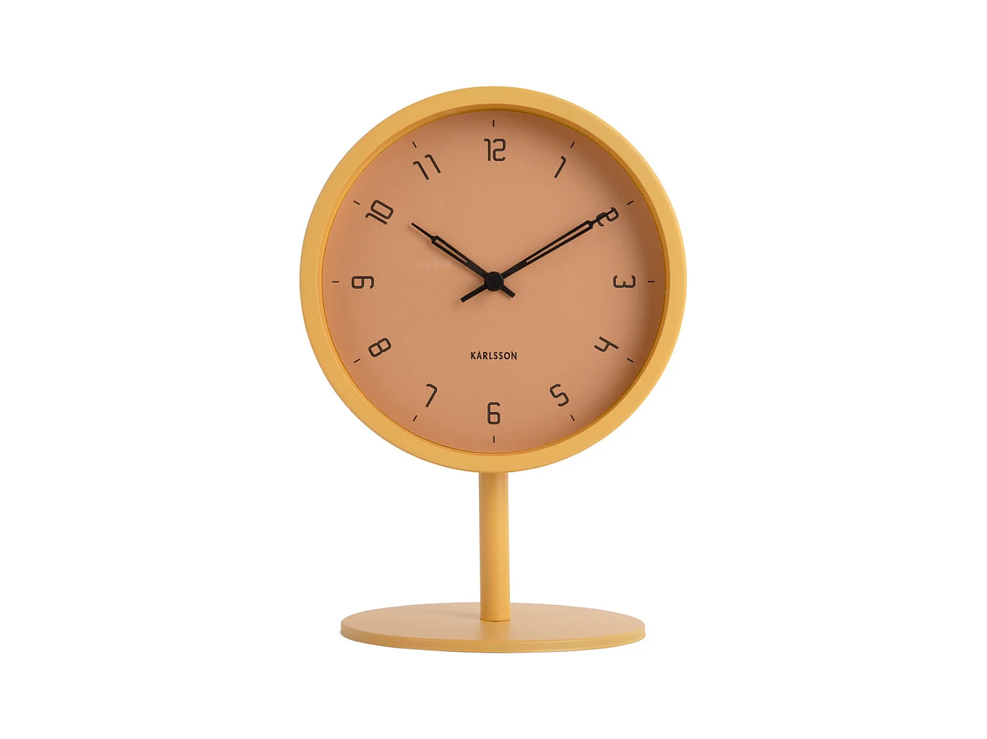 Horloge de table Stark - Jaune miel