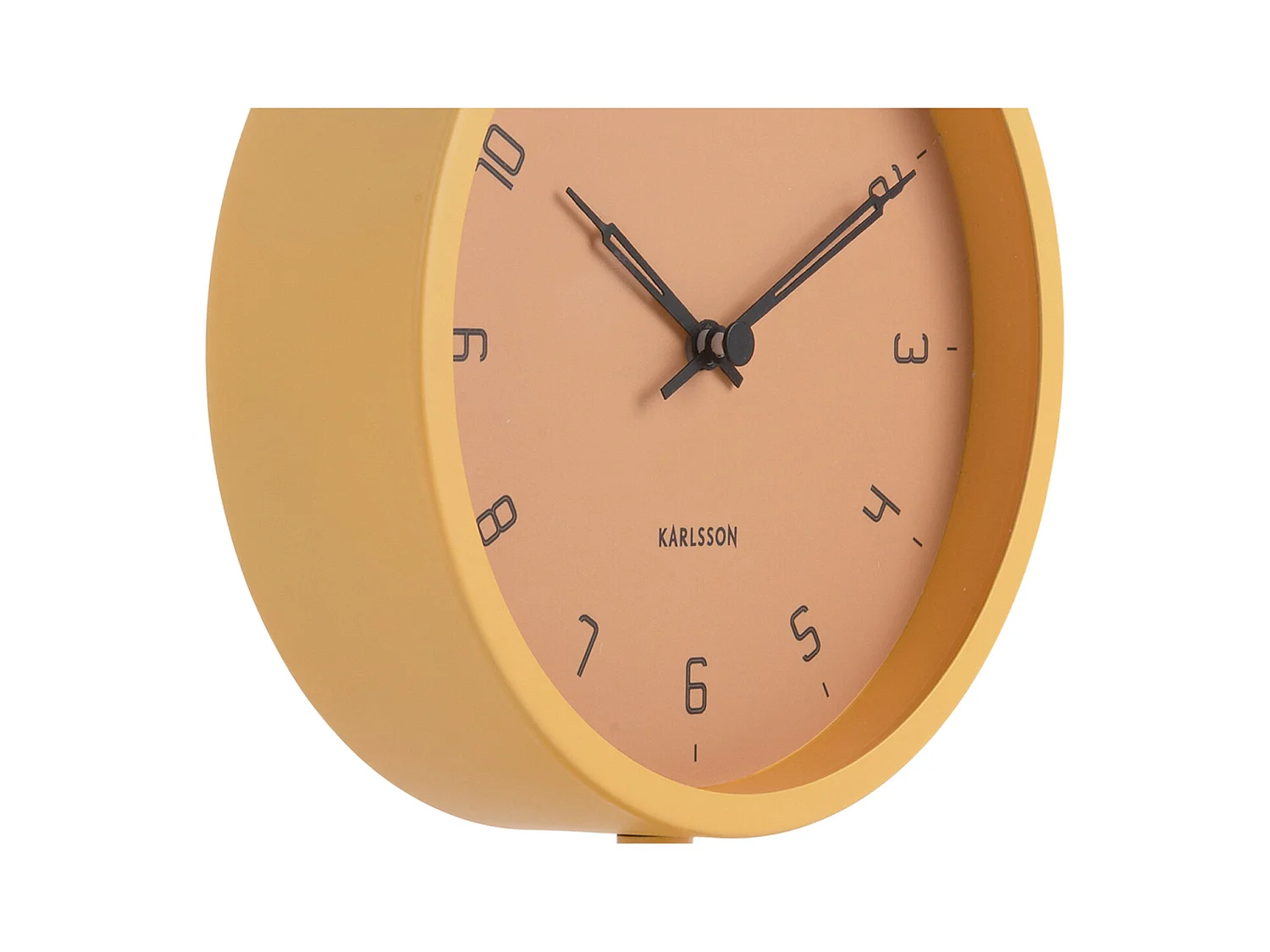 Horloge de table Stark - Jaune miel