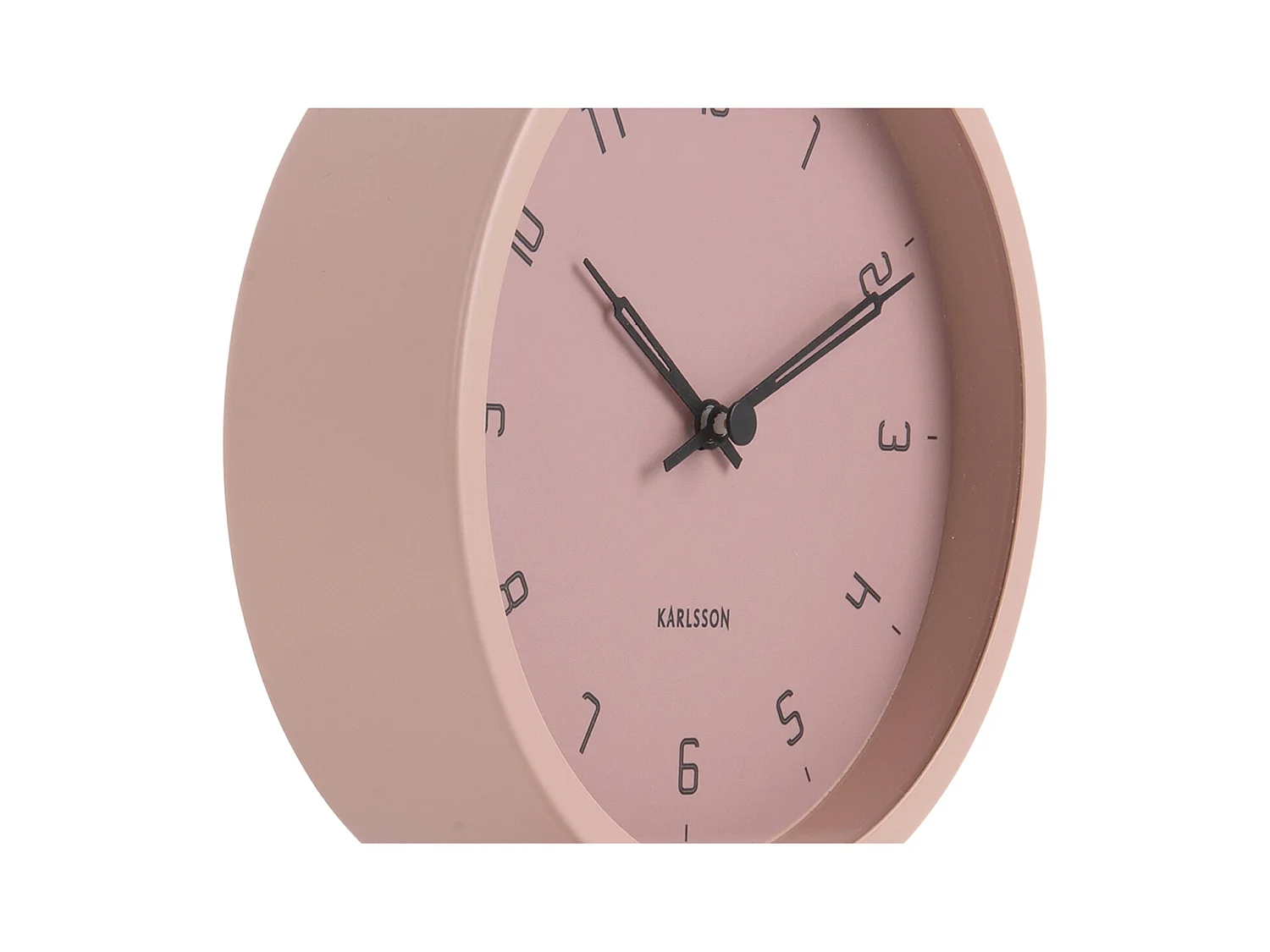 Tischuhr Stark - Zartrosa