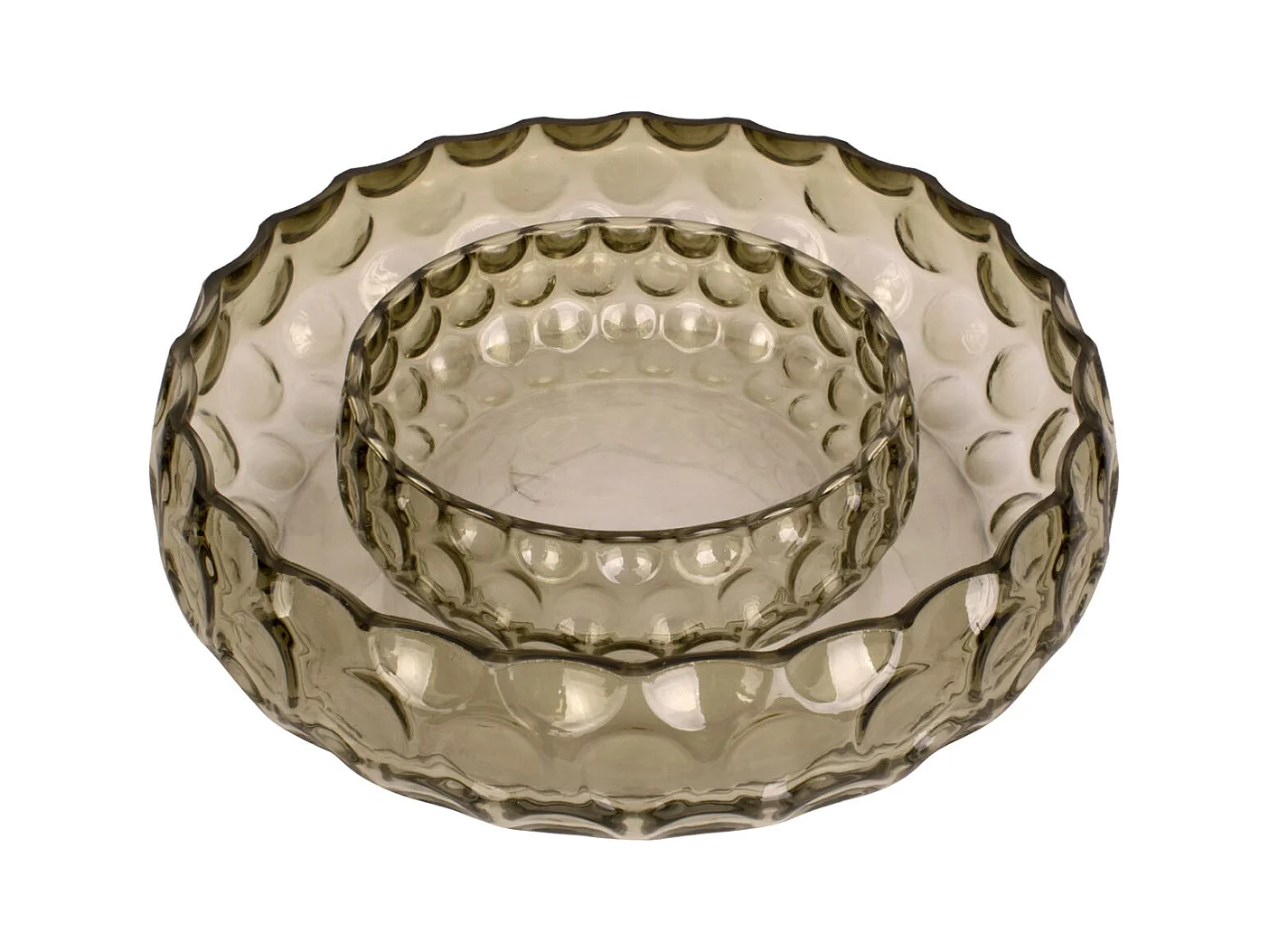 Grandes taches d'écailles - Vert mousse