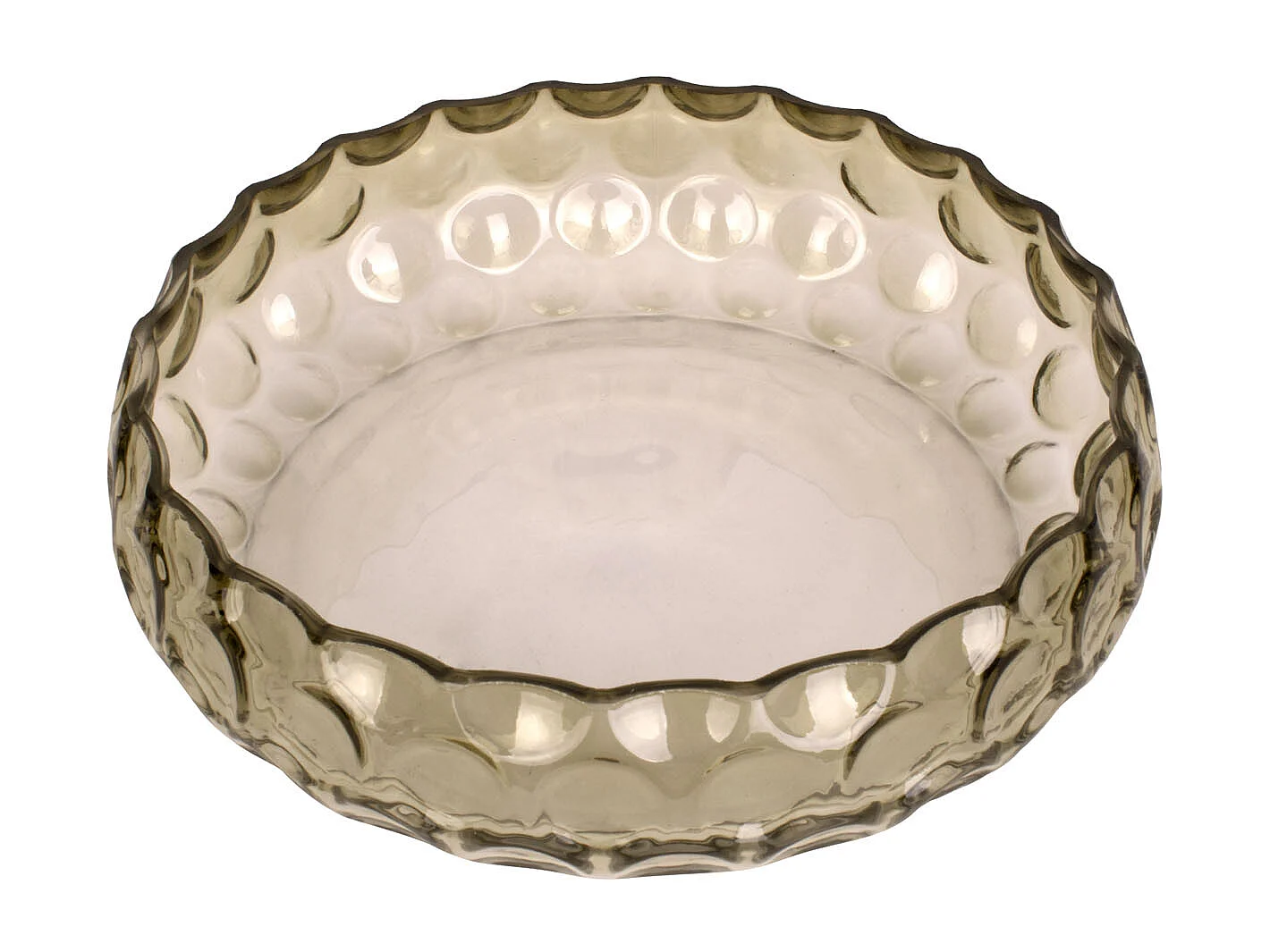 Schaal Speckles Large - Mosgroen