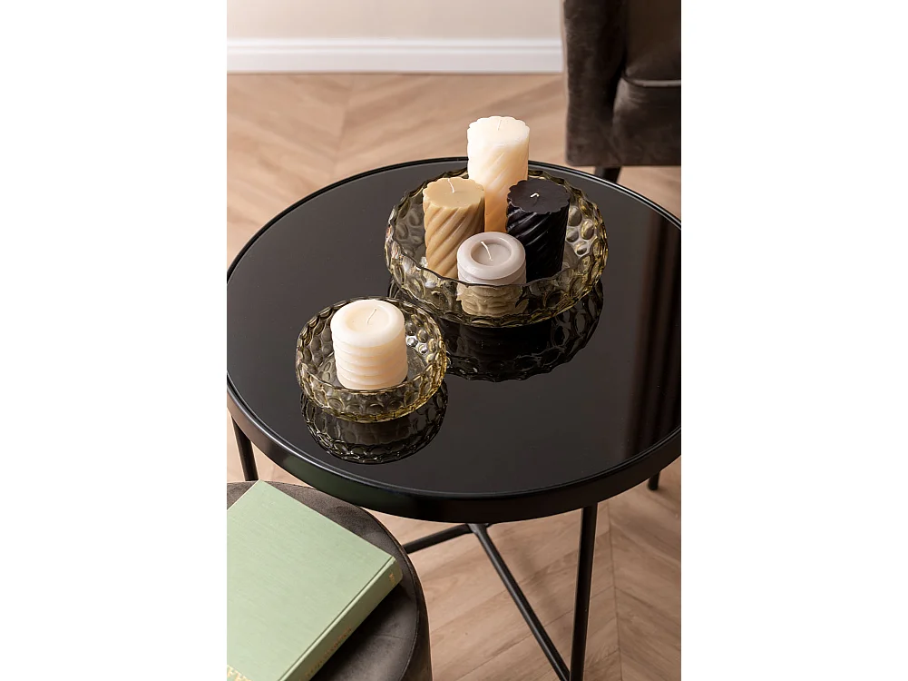 Schaal Speckles Large - Mosgroen