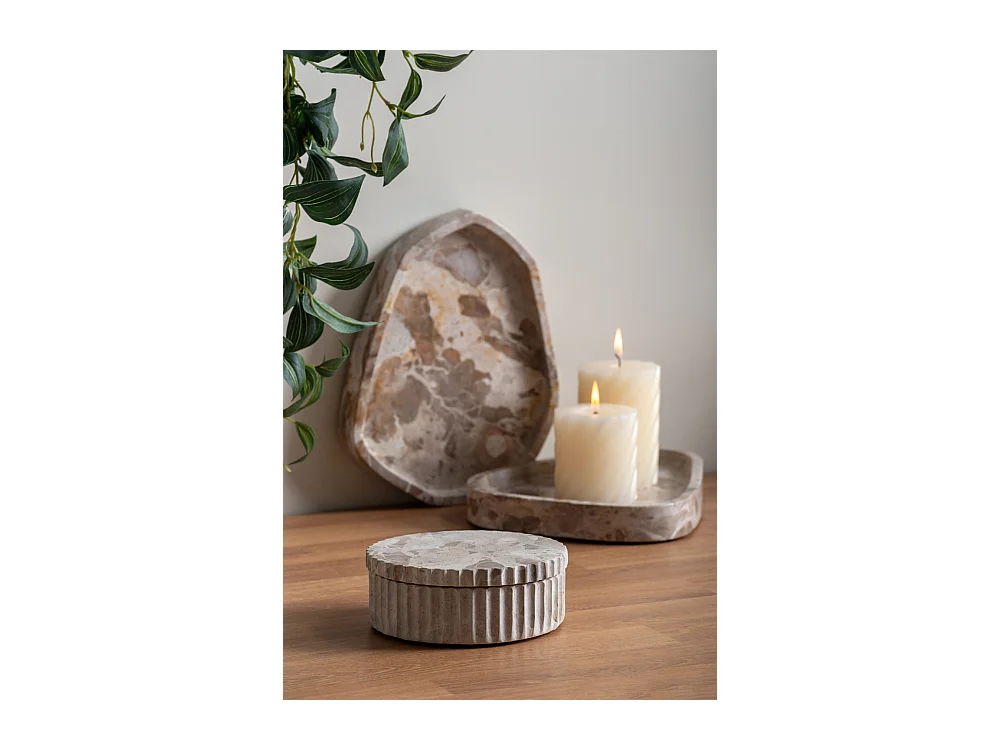 Bol avec couvercle - Marron