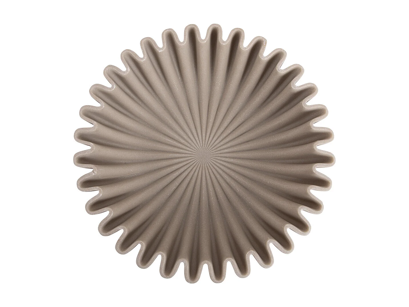 Schaal Wave Large - Lichtgrijze