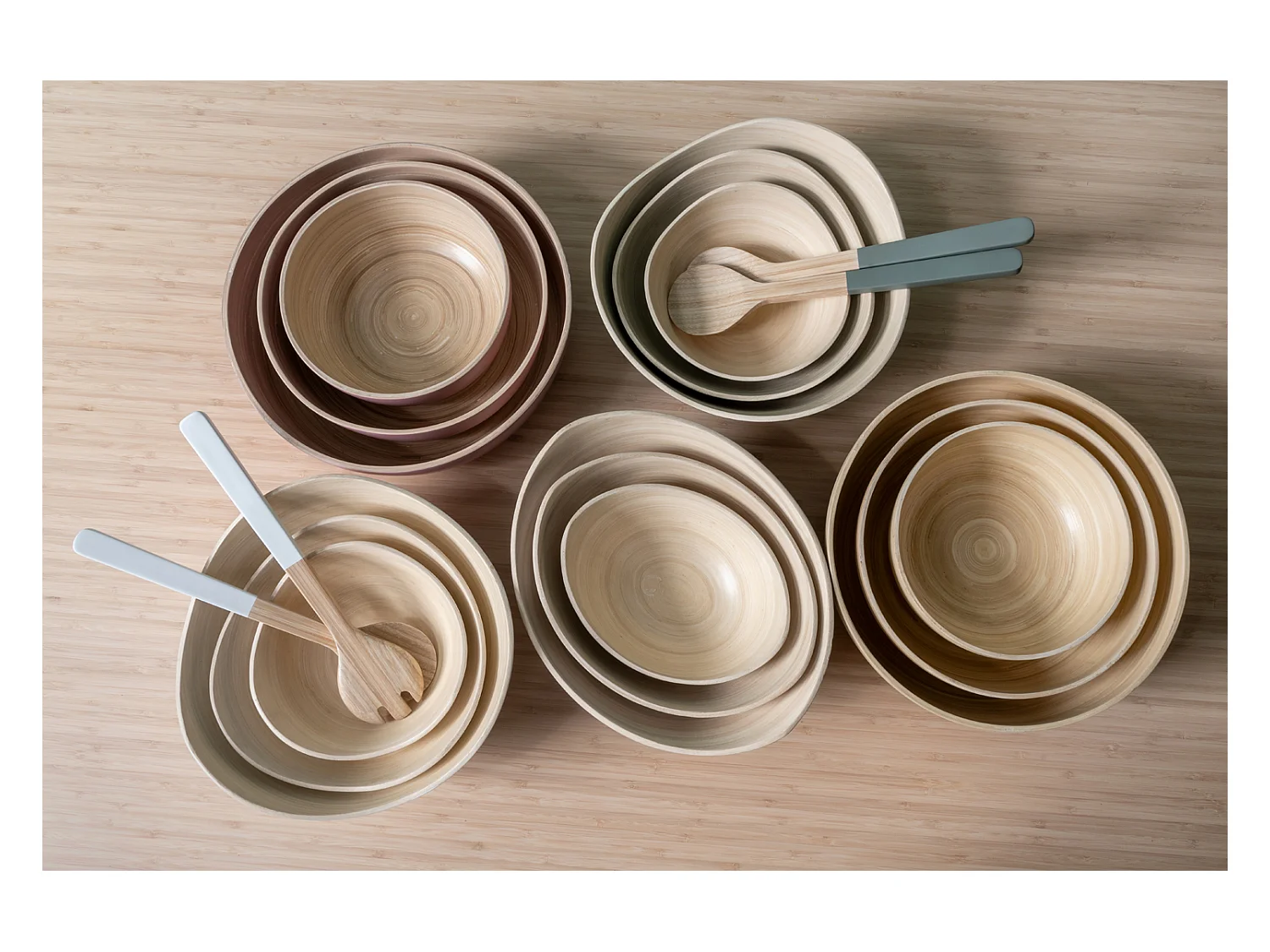 Juego de báscula Puro Round - Natural