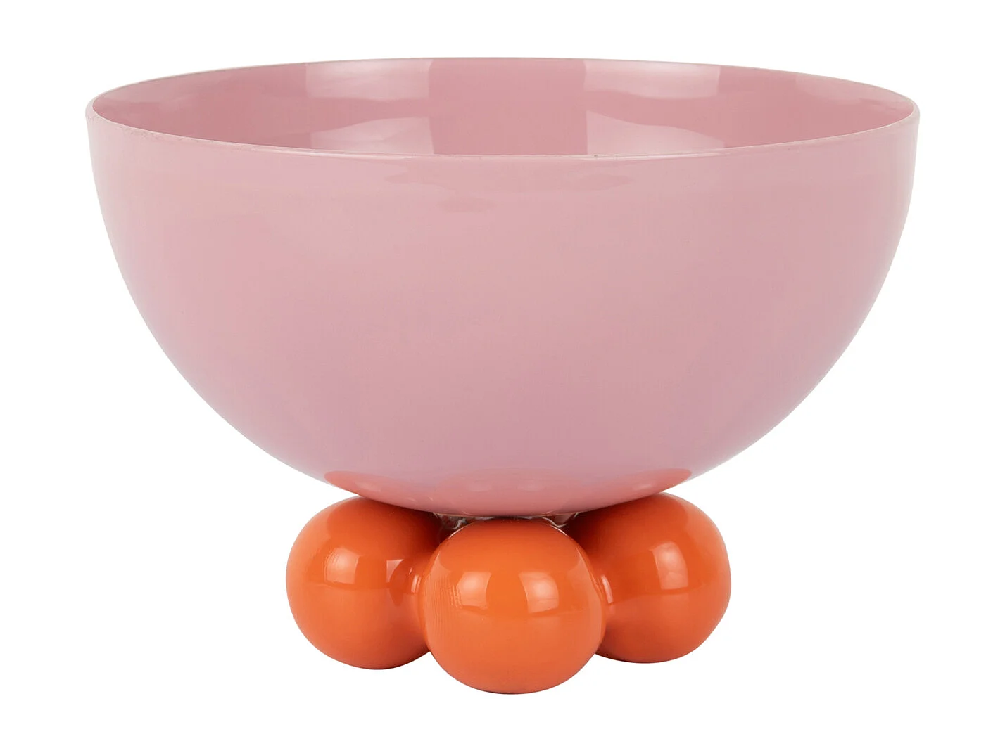 Bol Double Funky Small - Rose doux et orange vif