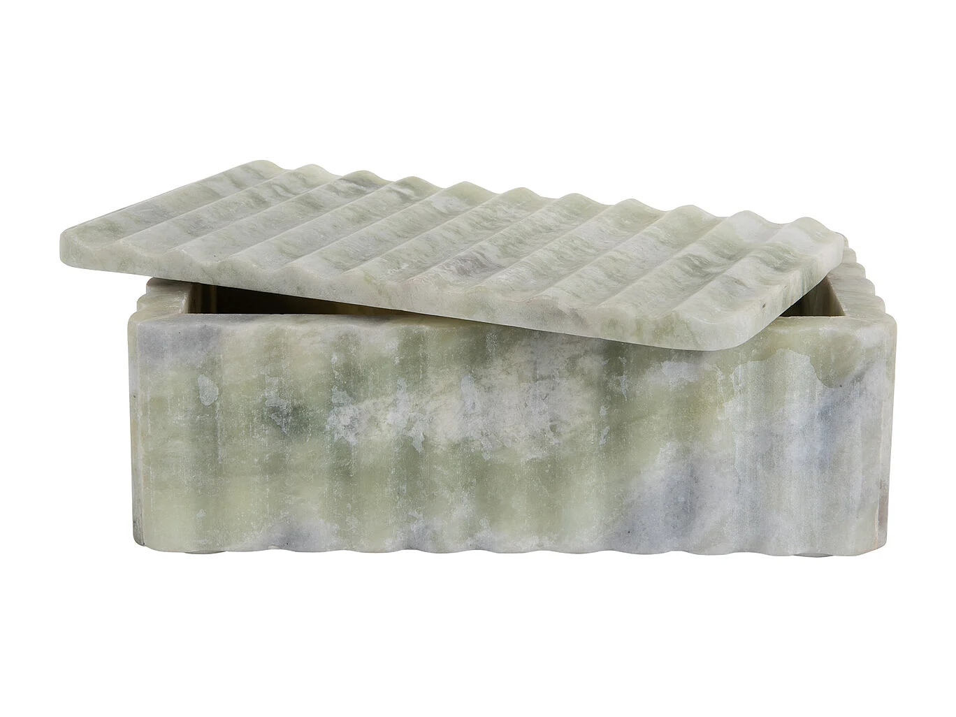 Schaal met deksel - Himalayan green