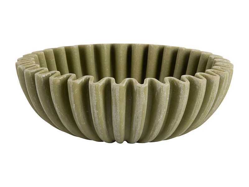 Schaal Wave Medium - Donkergroen