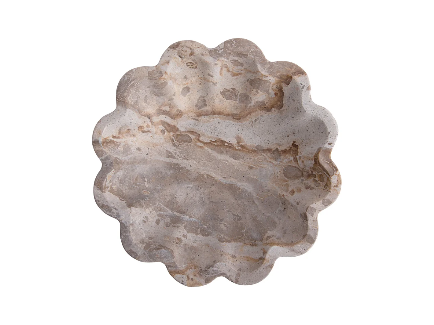 Fleur d'écailles - Marron