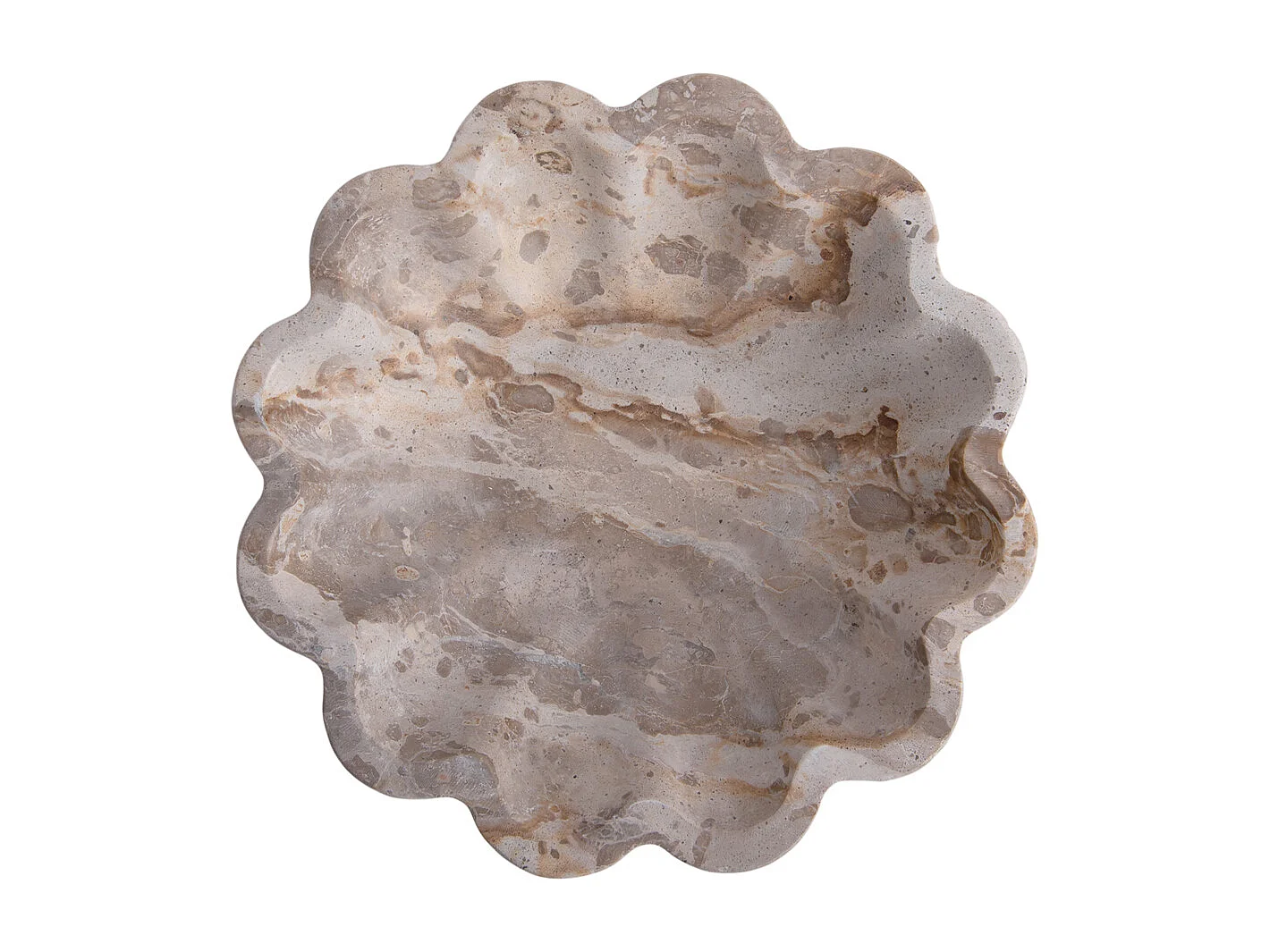 Fleur d'écailles - Marron