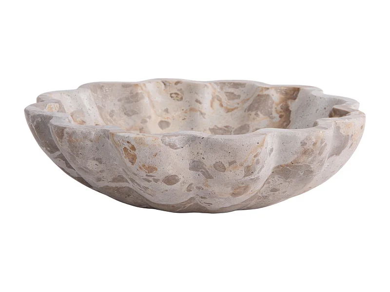 Schaal Flower - Bruin