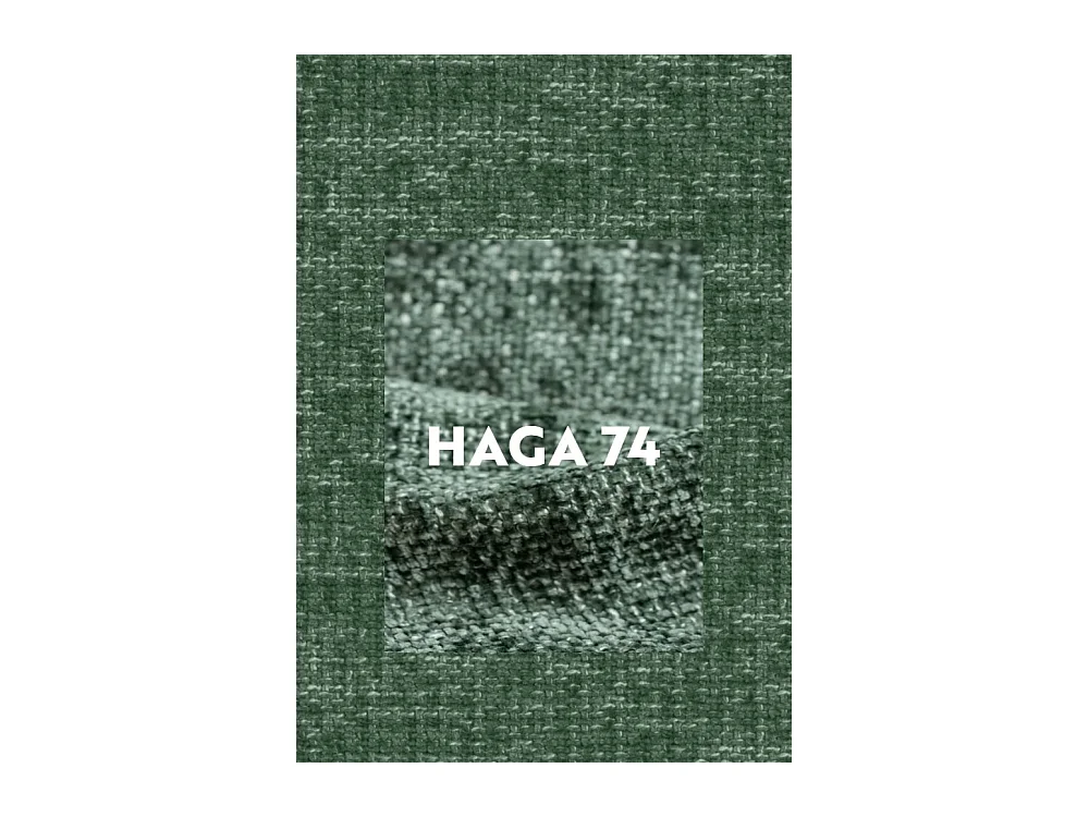 Canapé, canapé trois places Grand Modular tissu Haga Green